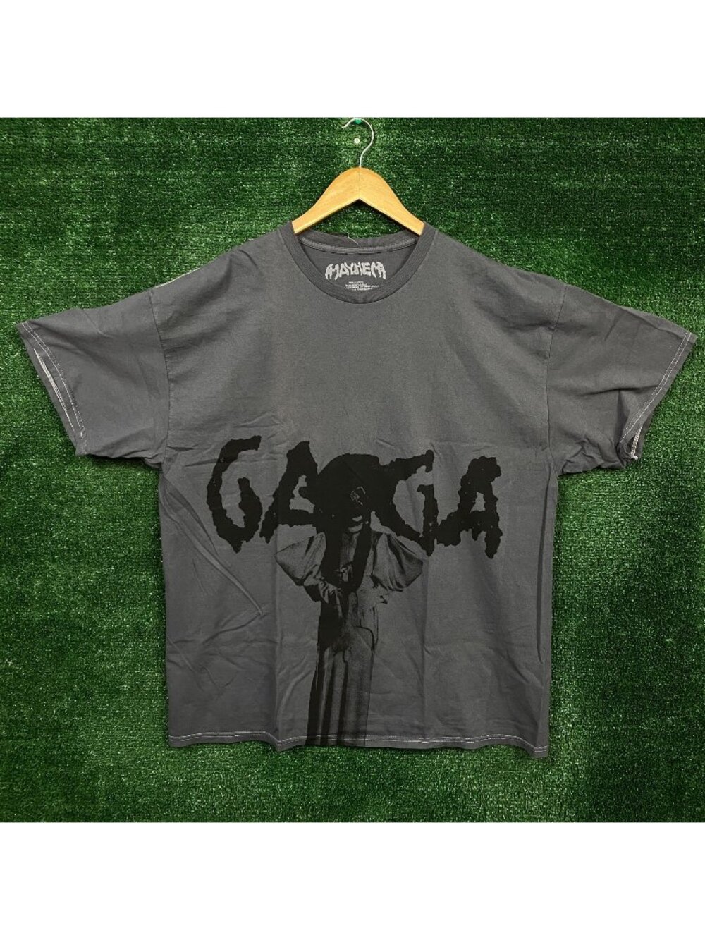 Lady Gaga Gray Pose Mayhem T-Shirt Size 2XL